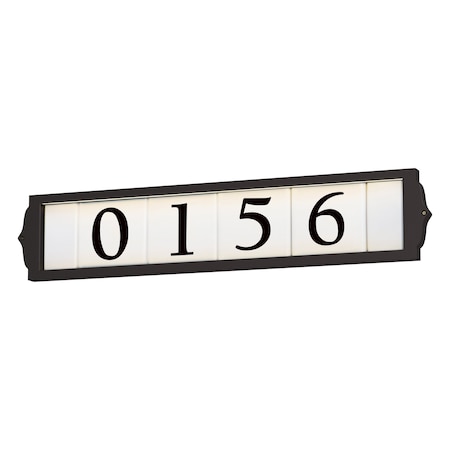 Maxim Lighting 25 LED Address Frame - Classic 53650BZ